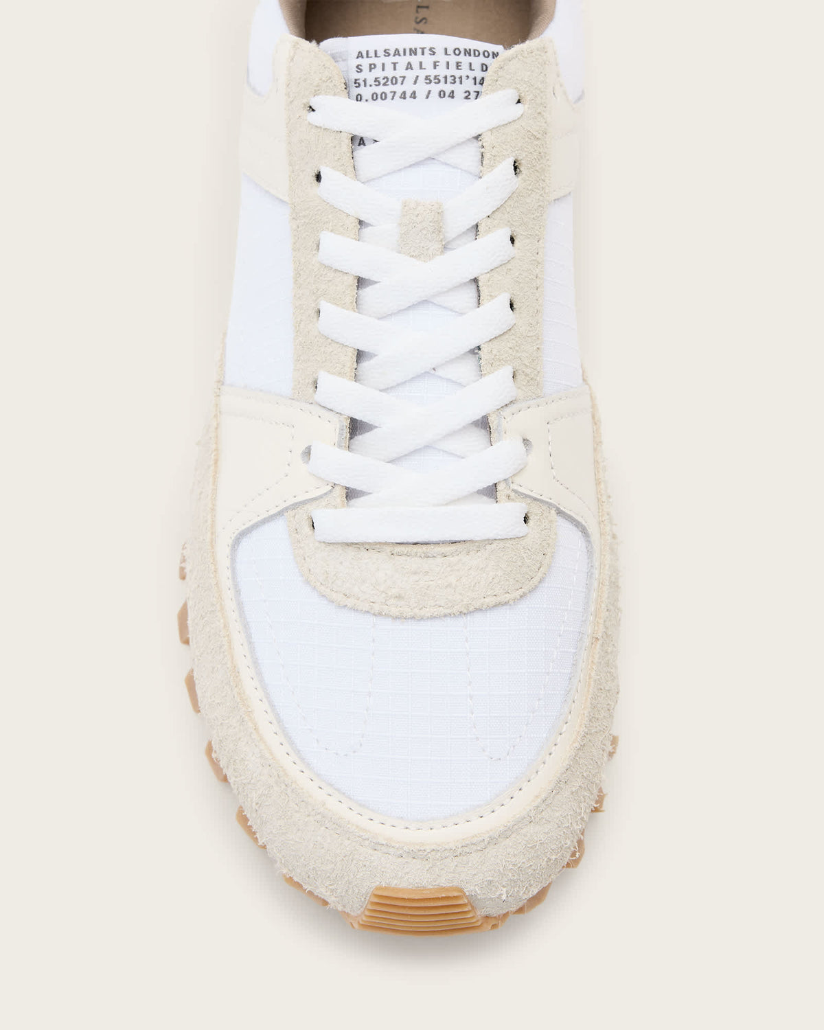 Viggo Low Top Trainers Chalk White