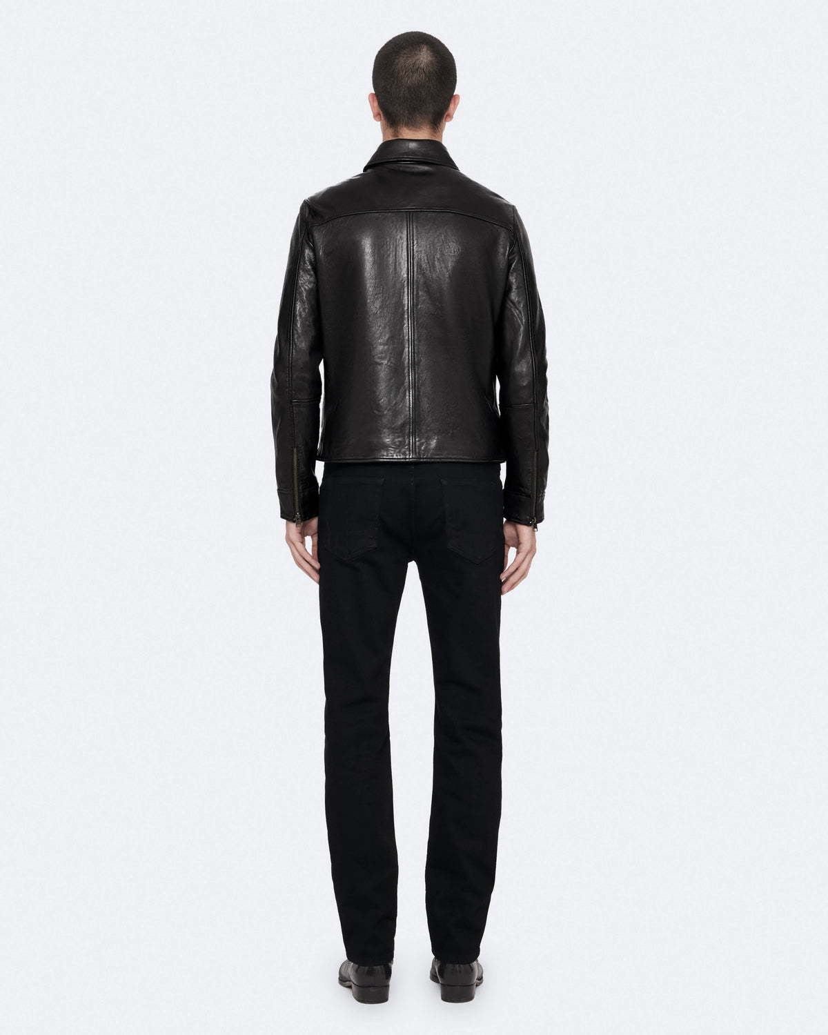 Miller Leather Jacket Black