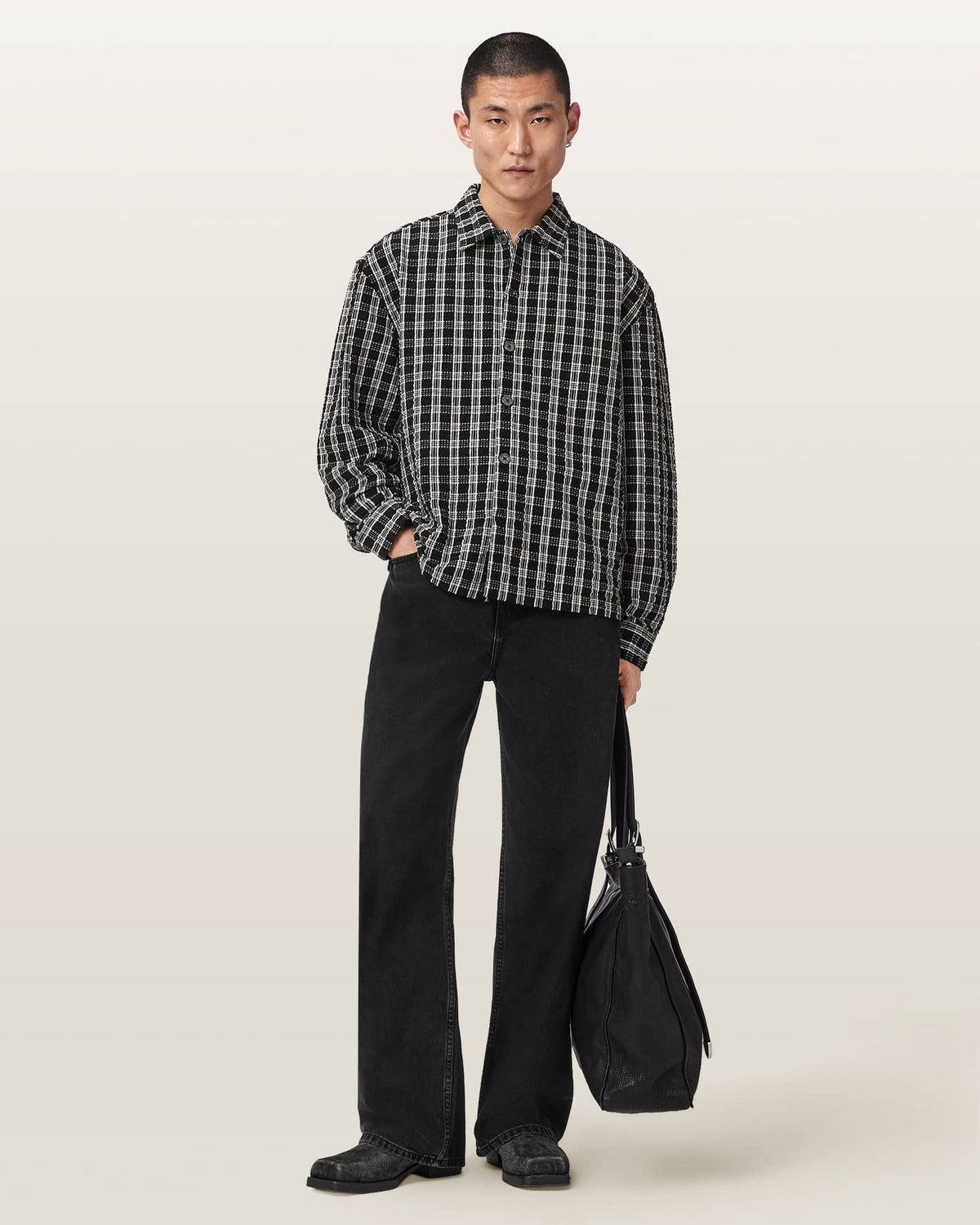 SHIRT M009SF Black