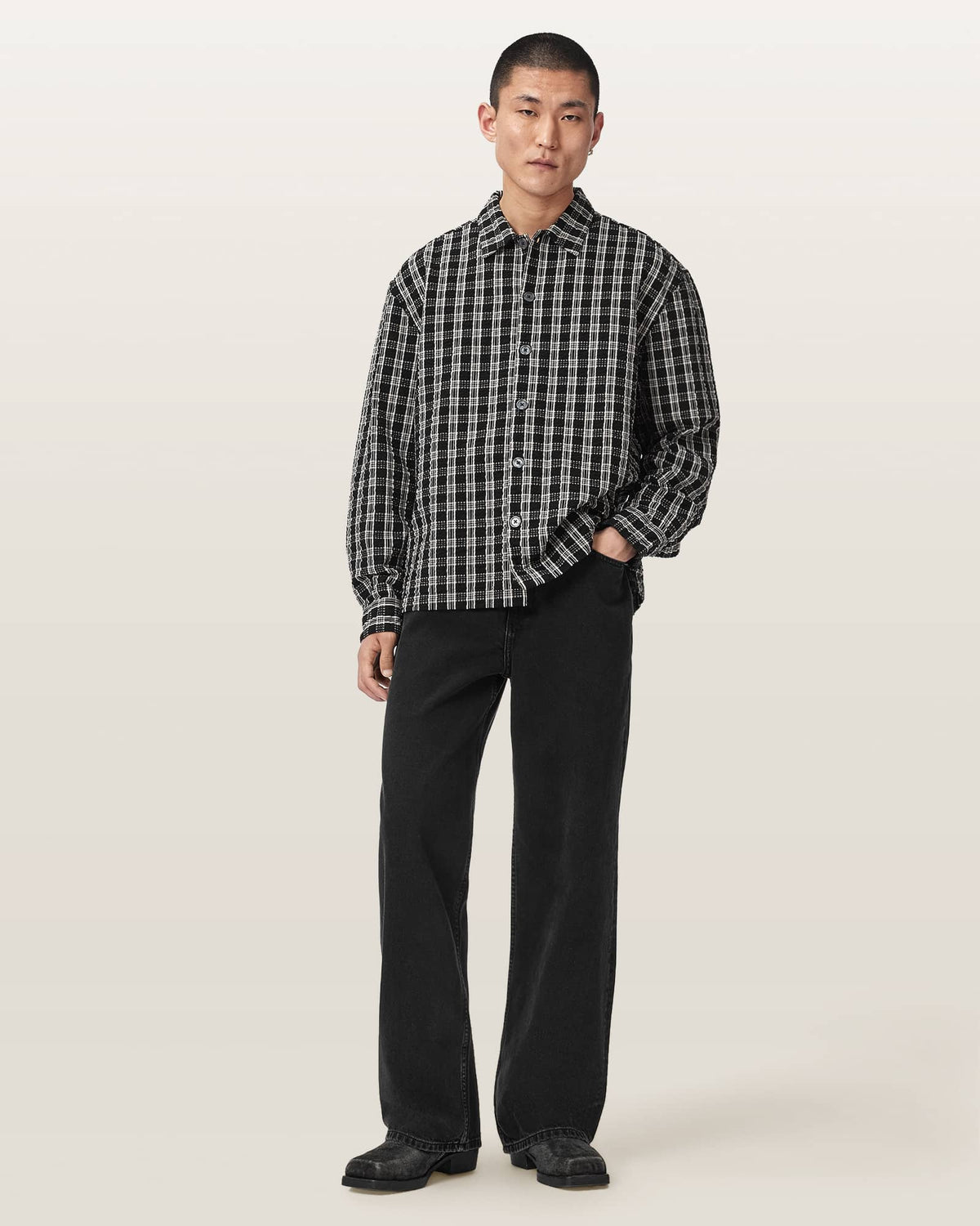 SHIRT M009SF Black