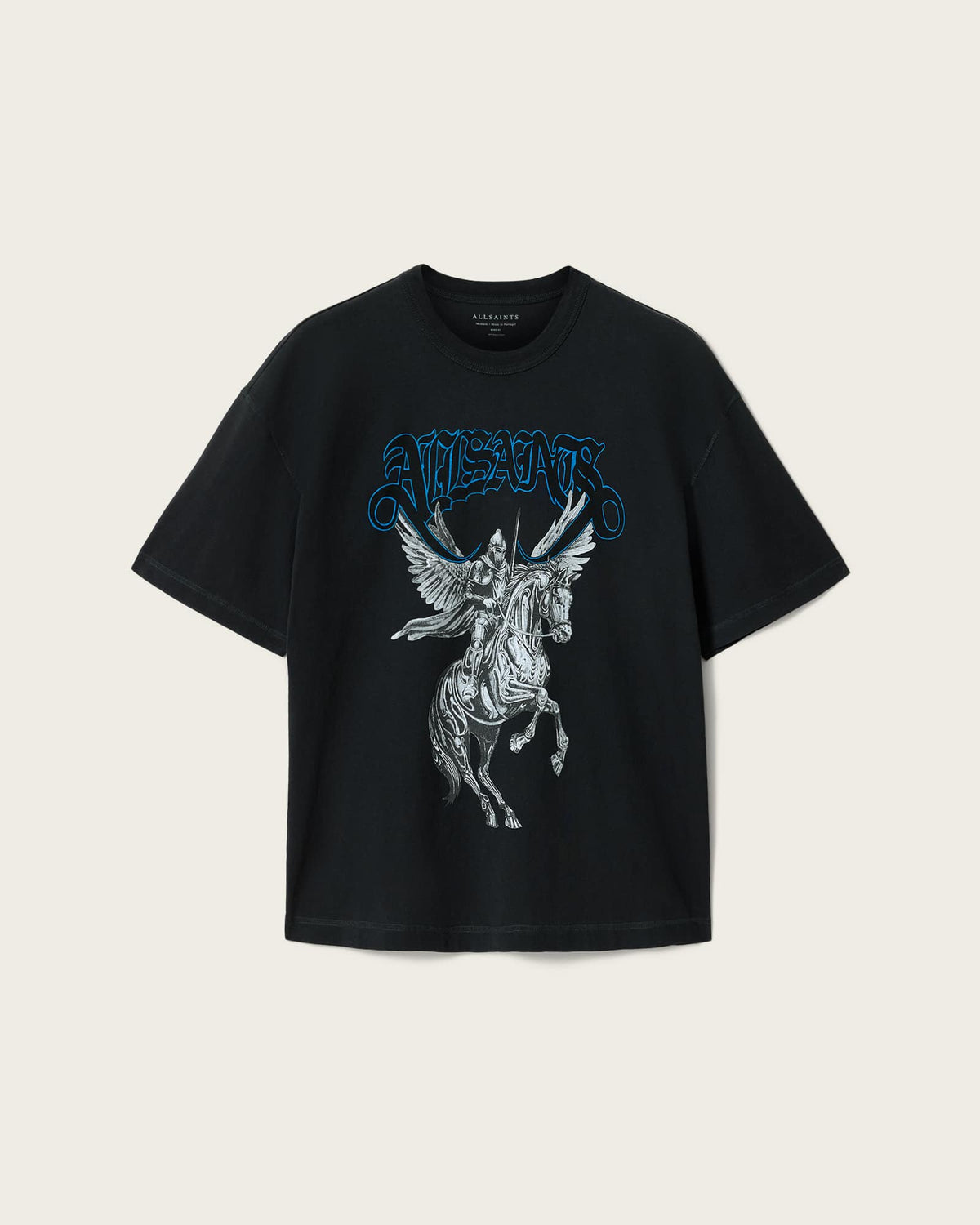 Seraph Short Sleeve Graphic T-Shirt Washed Black