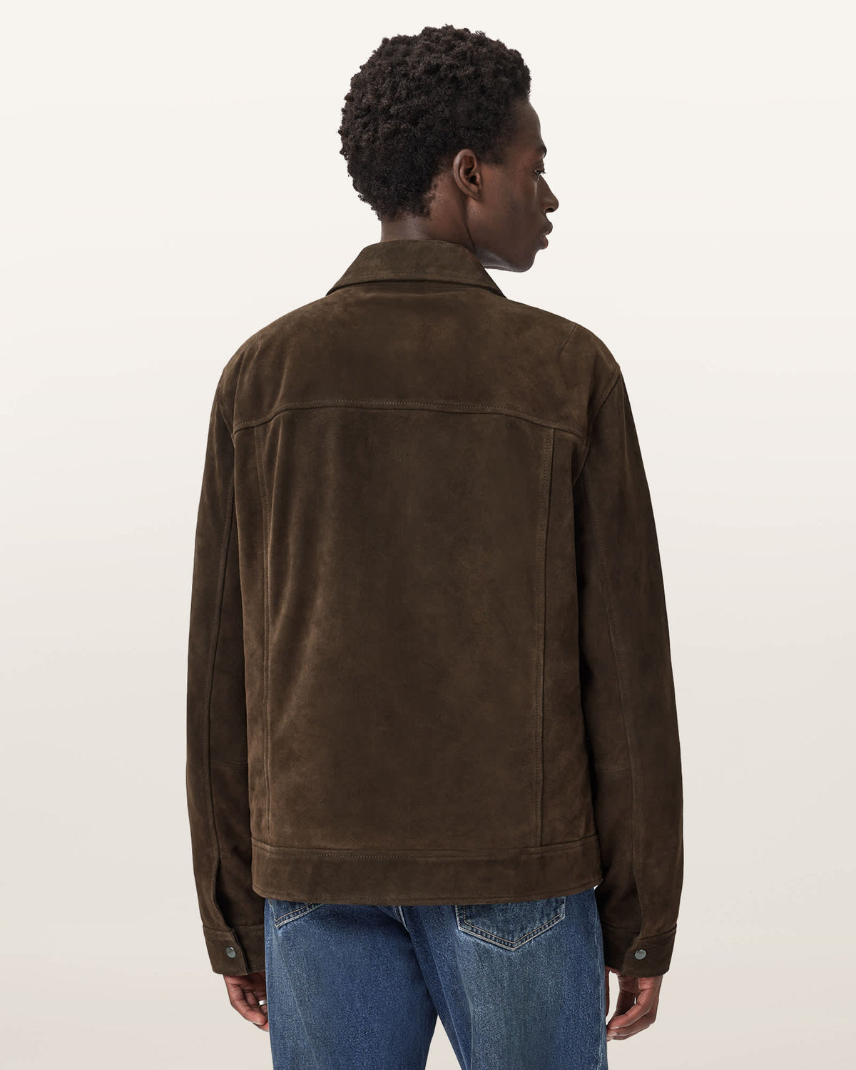 Rhone Suede Jacket COCOA BROWN