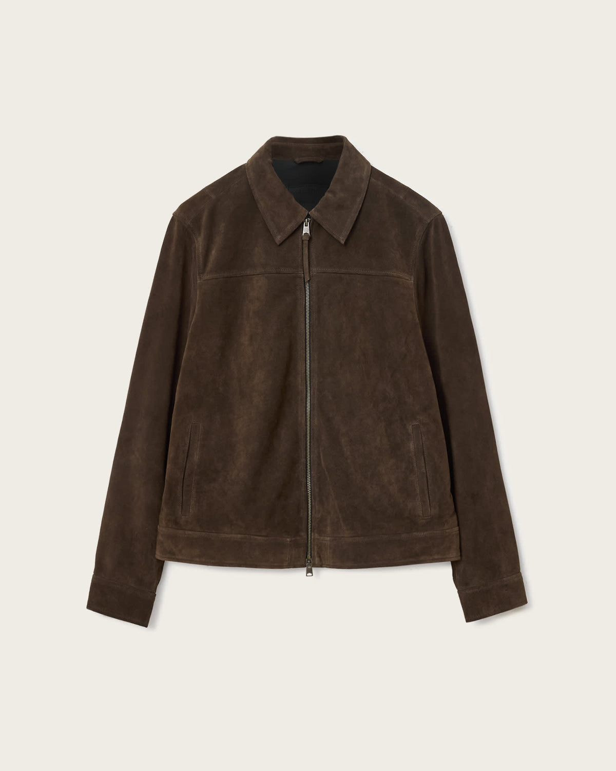 Rhone Suede Jacket COCOA BROWN