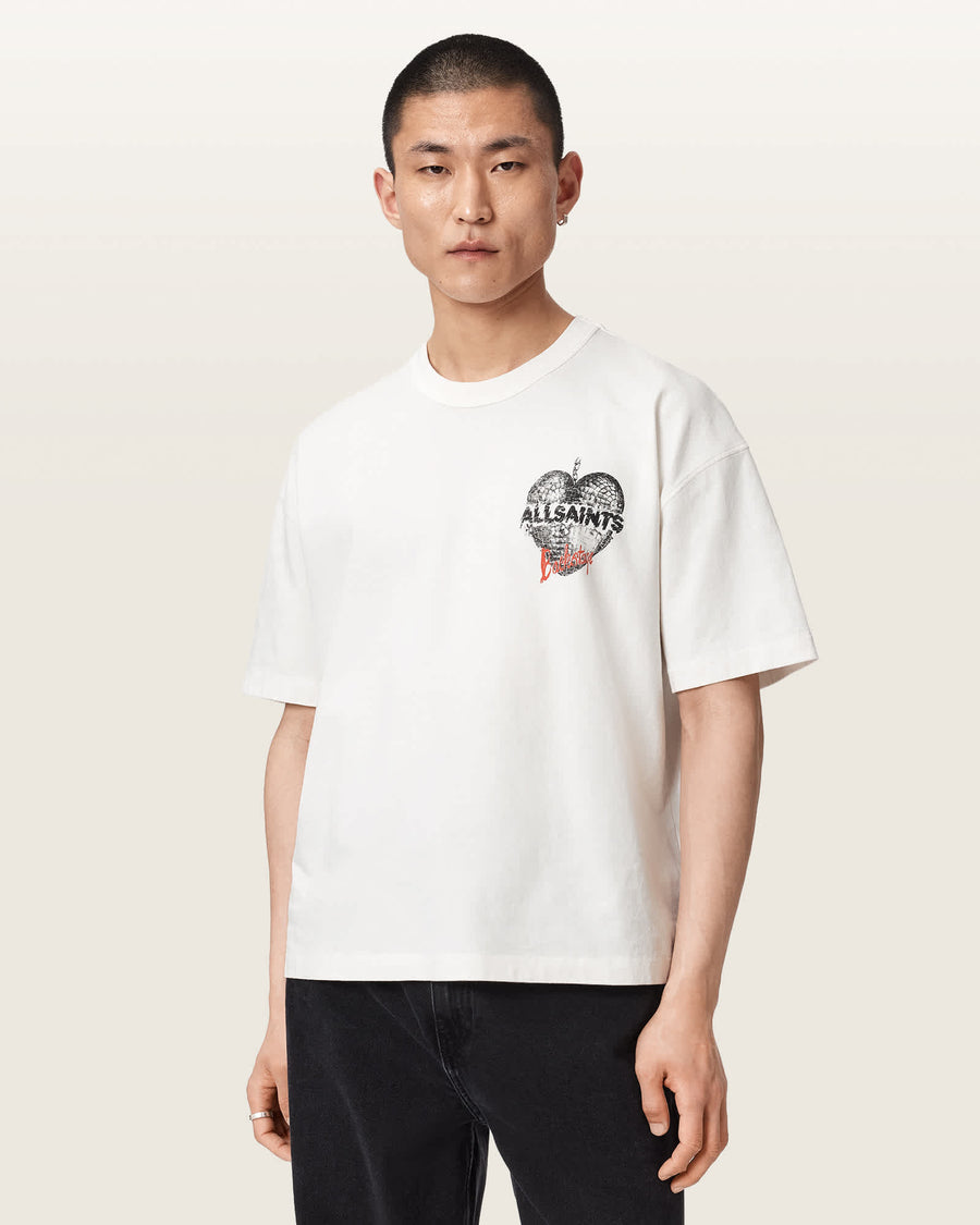 Reflect Short Sleeve Graphic T-Shirt Chalk White