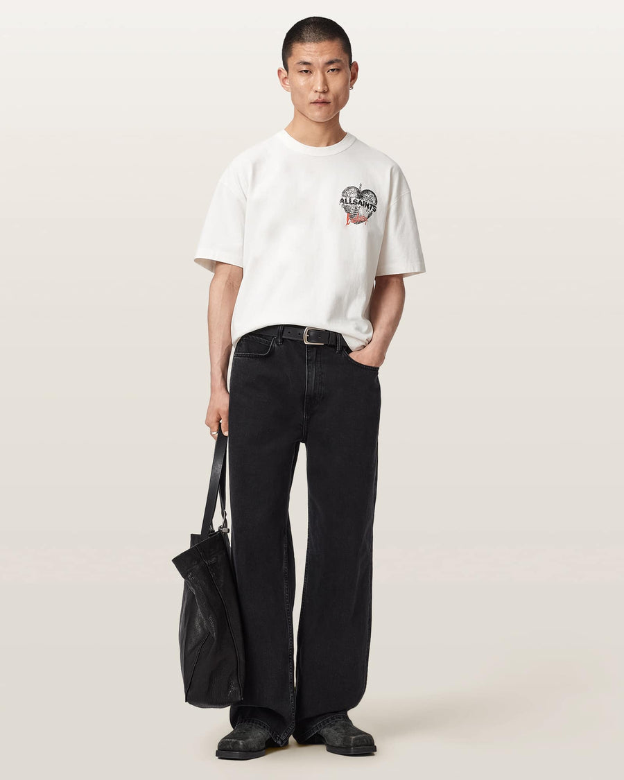 Reflect Short Sleeve Graphic T-Shirt Chalk White