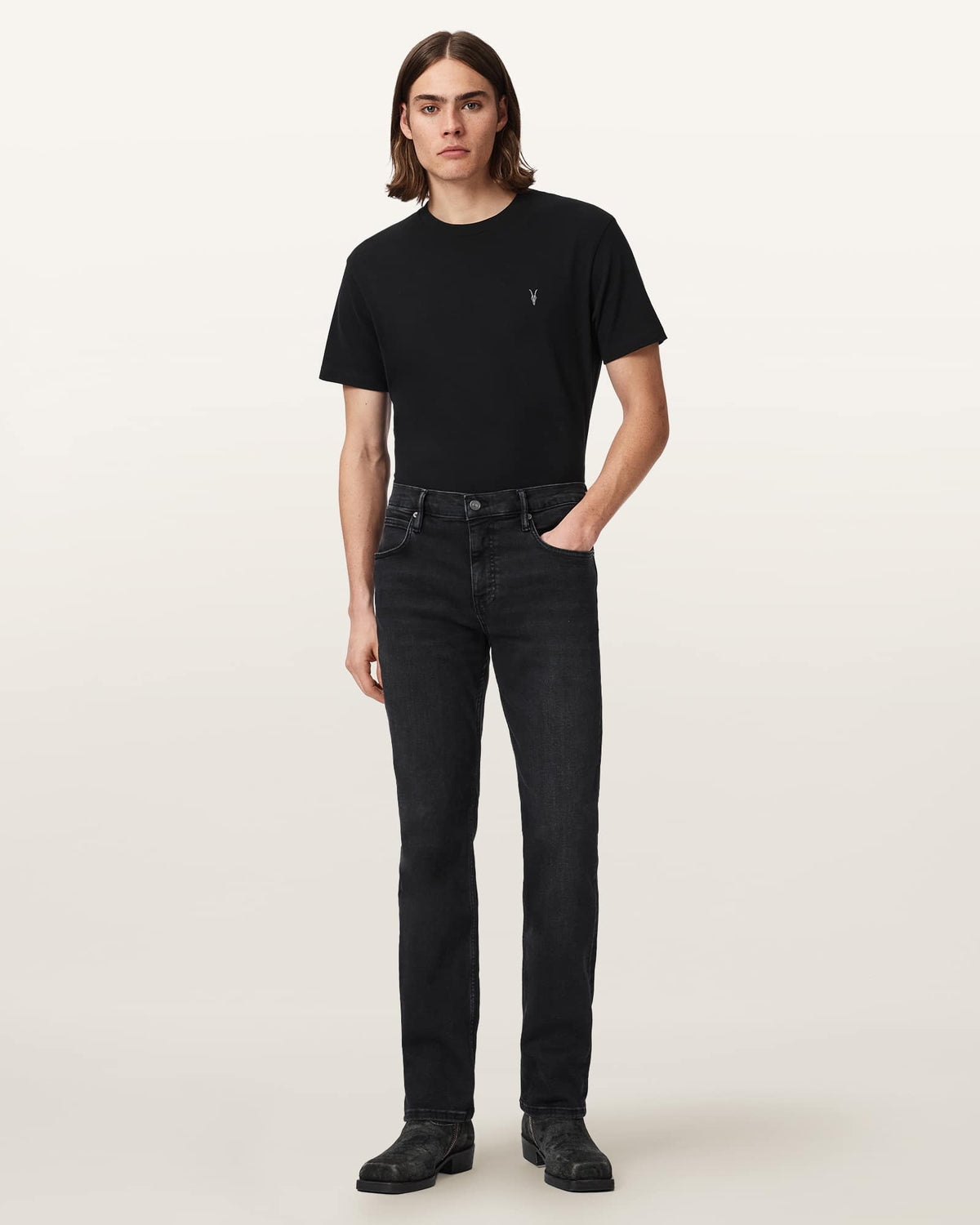 Sid Denim Ultra Jeans Washed Black