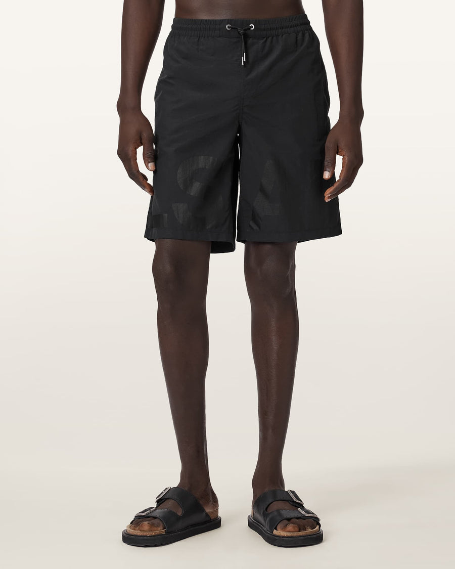 Biggy Slim Fit Swim Shorts Washed Black