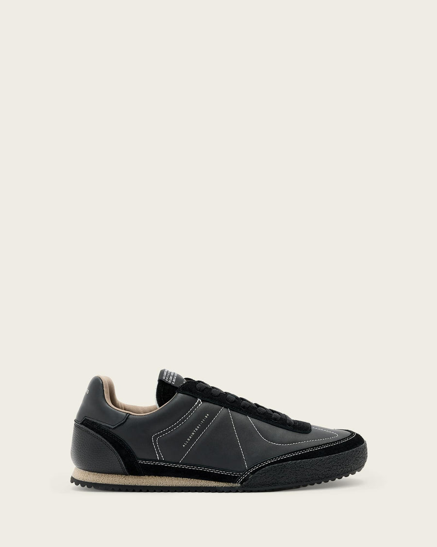 Harri Low Top Trainers Black