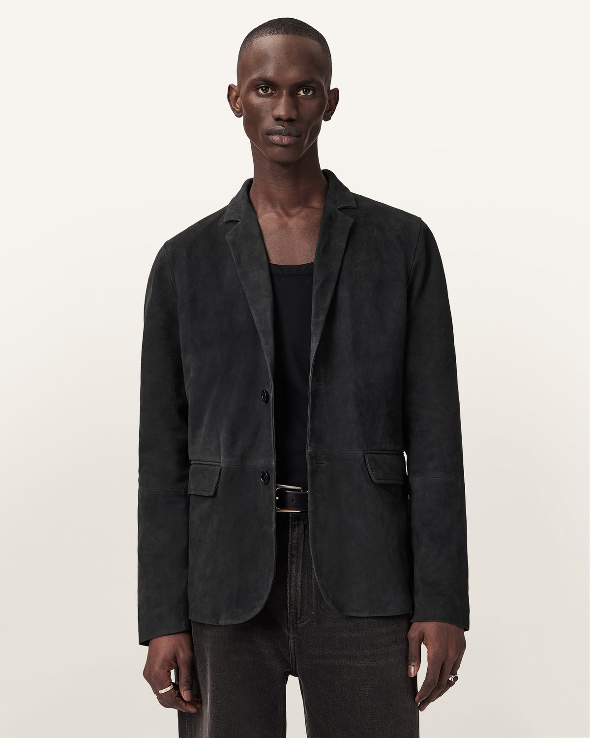 Monet Waxed Suede Blazer