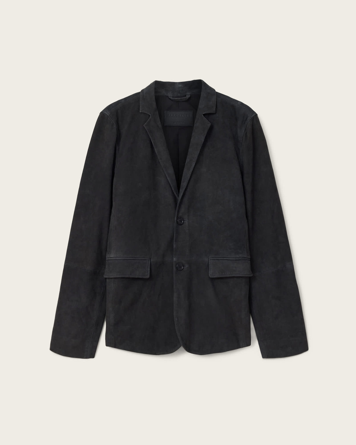 Monet Waxed Suede Blazer AGATE BLUE