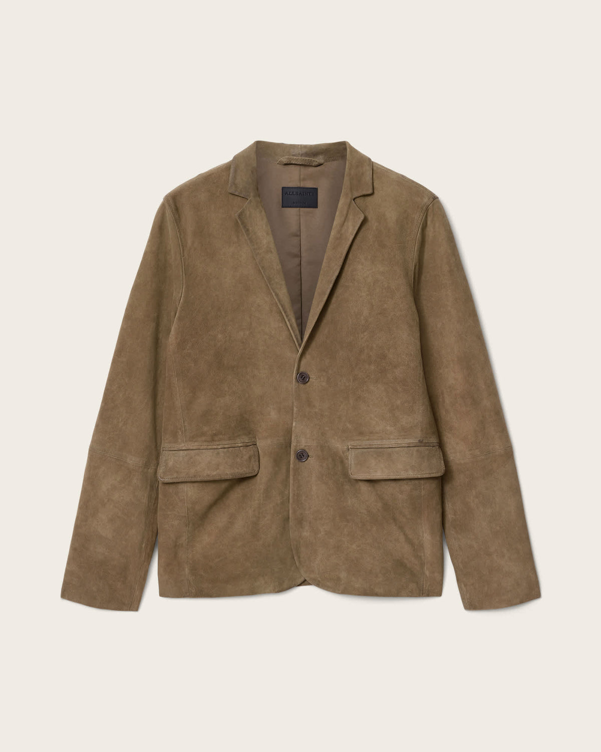 Monet Waxed Suede Blazer DUNE BROWN