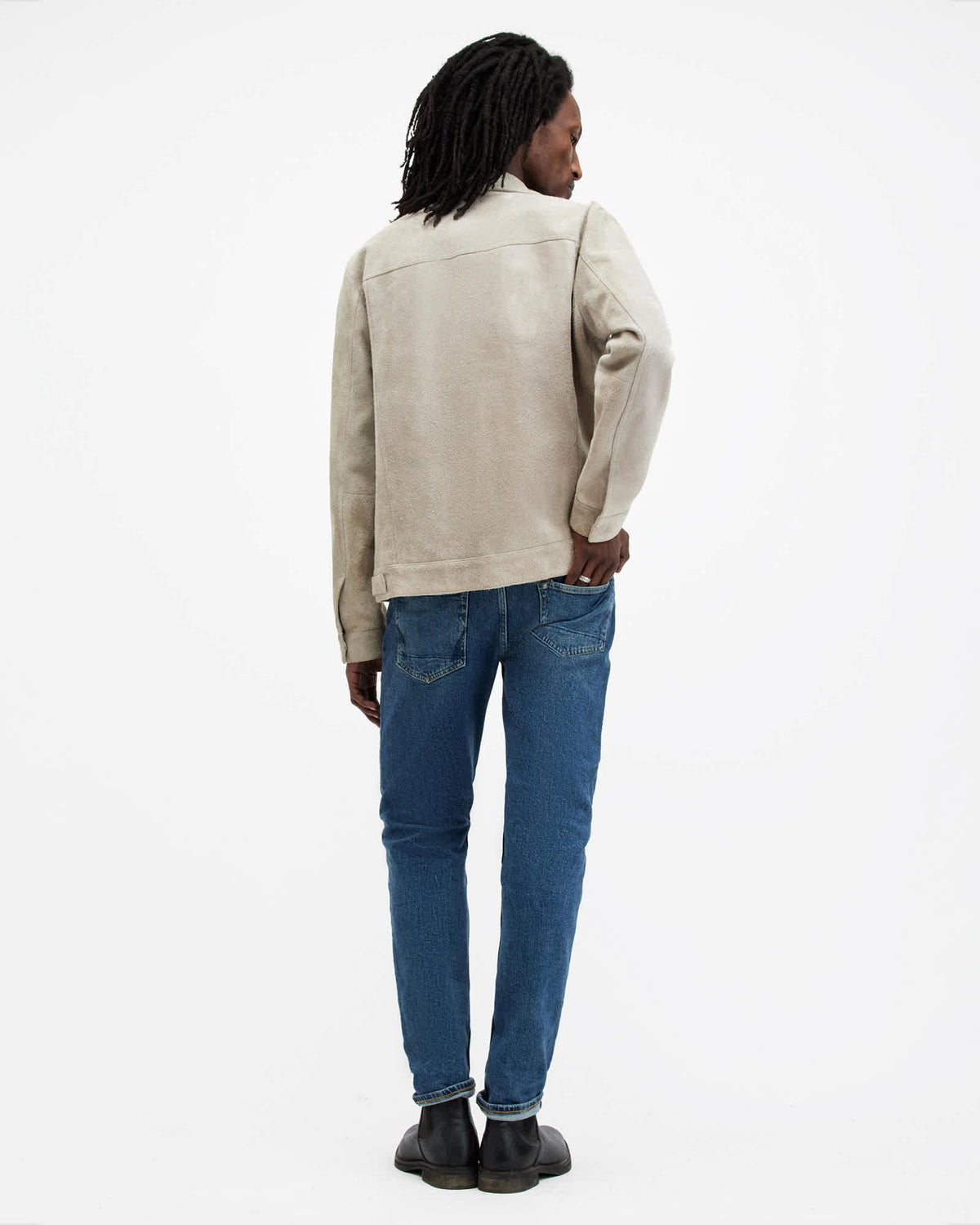 Rex Slim Fit Stretch Denim Jeans Dirty Indigo
