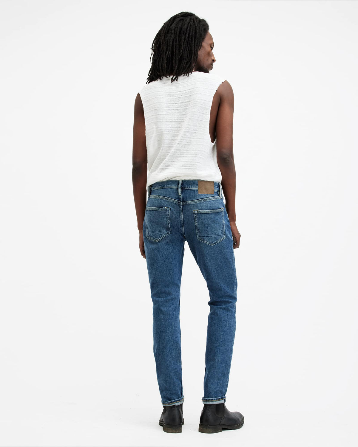 Rex Slim Fit Stretch Denim Jeans Dirty Indigo