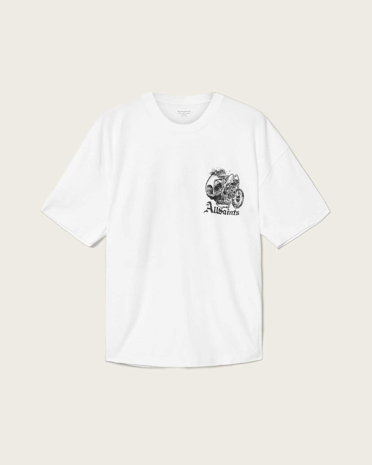 Panhead Oversized Graphic T-Shirt Optic White