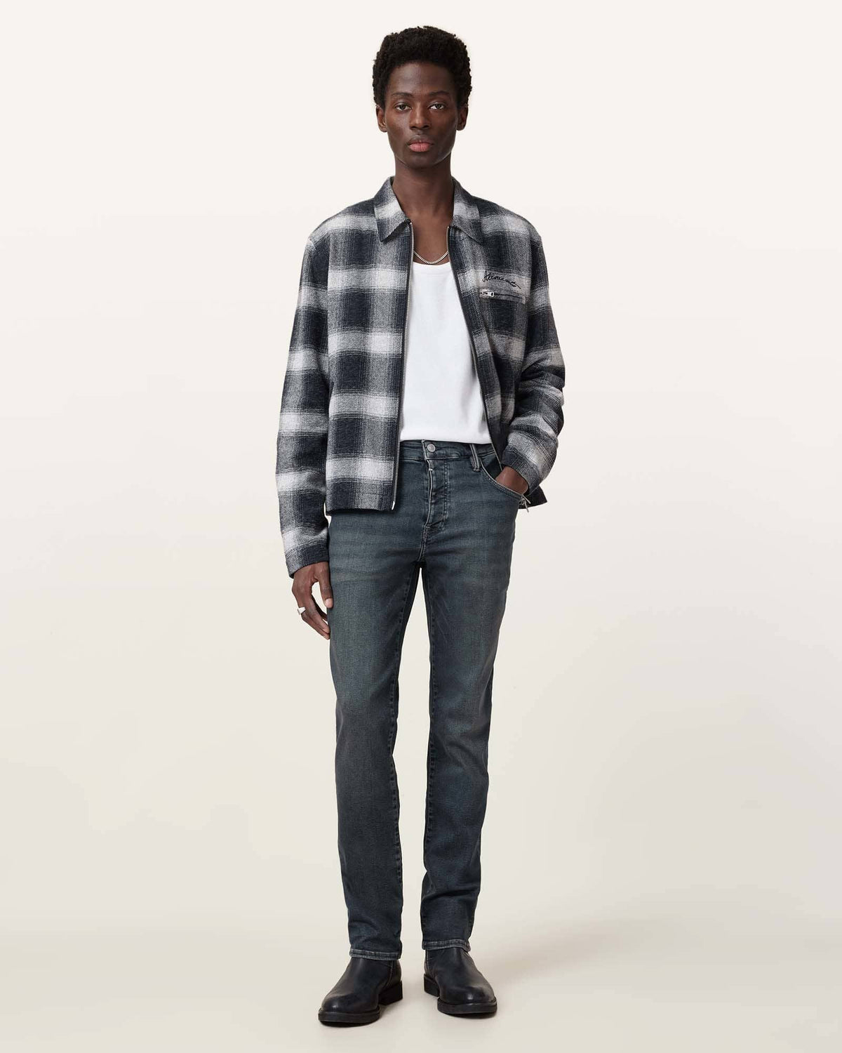 Sid Skinny Fit Denim Jeans Indigo Blue