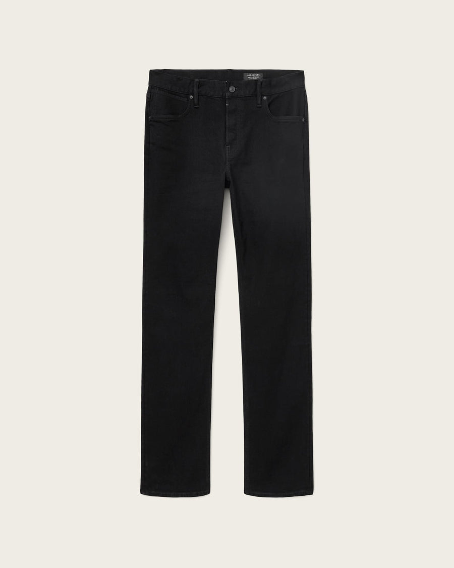 Iggy Slim Fit Denim Jeans Jet Black