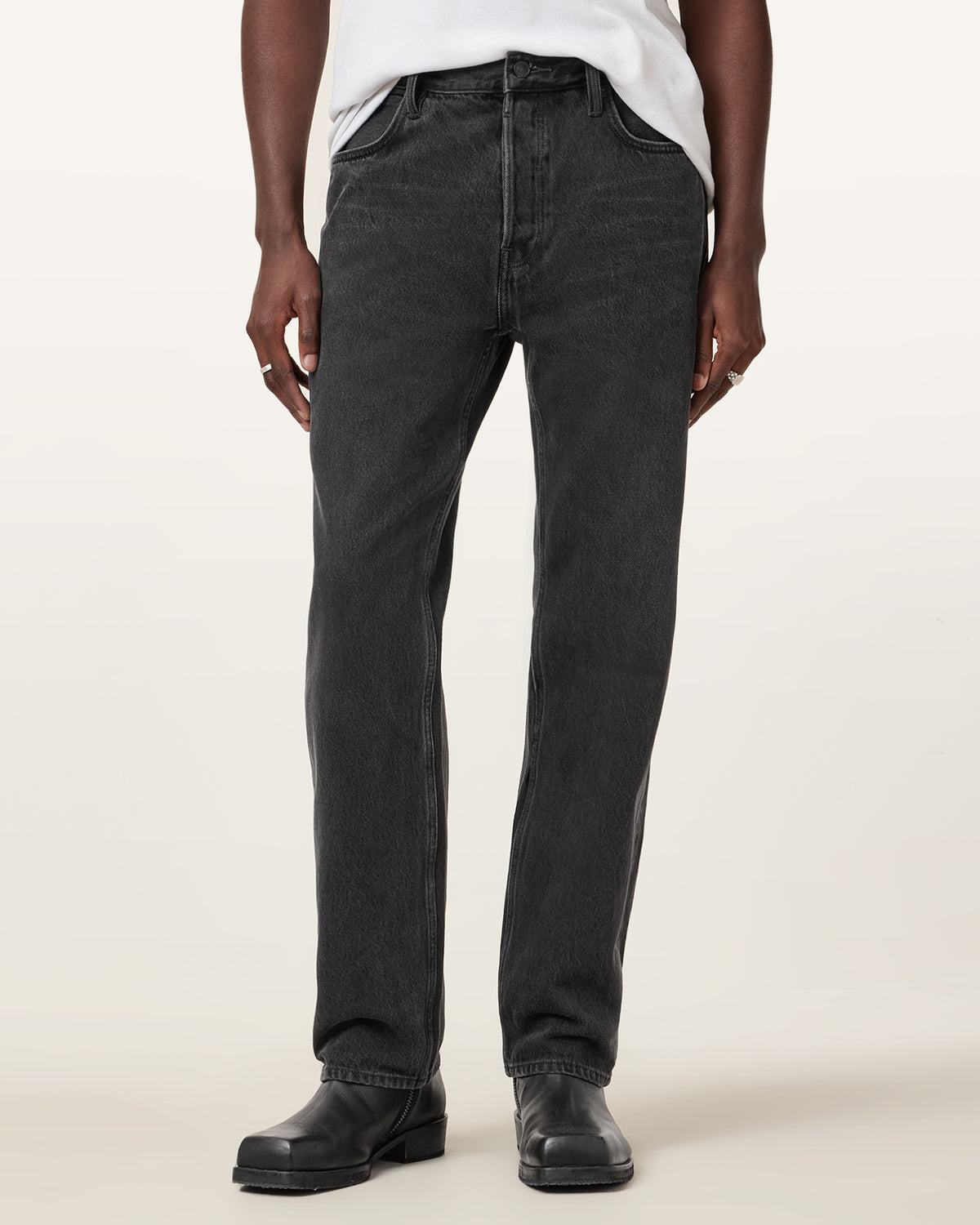 Reid Straight Fit Denim Jeans