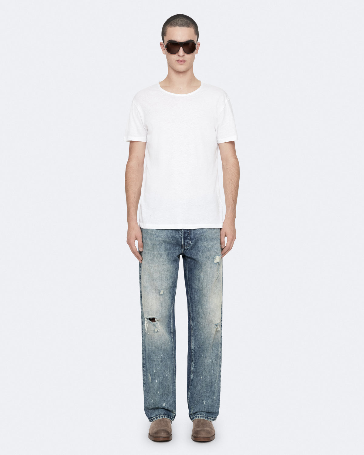 Figure Regular-Fit Cotton T-Shirt