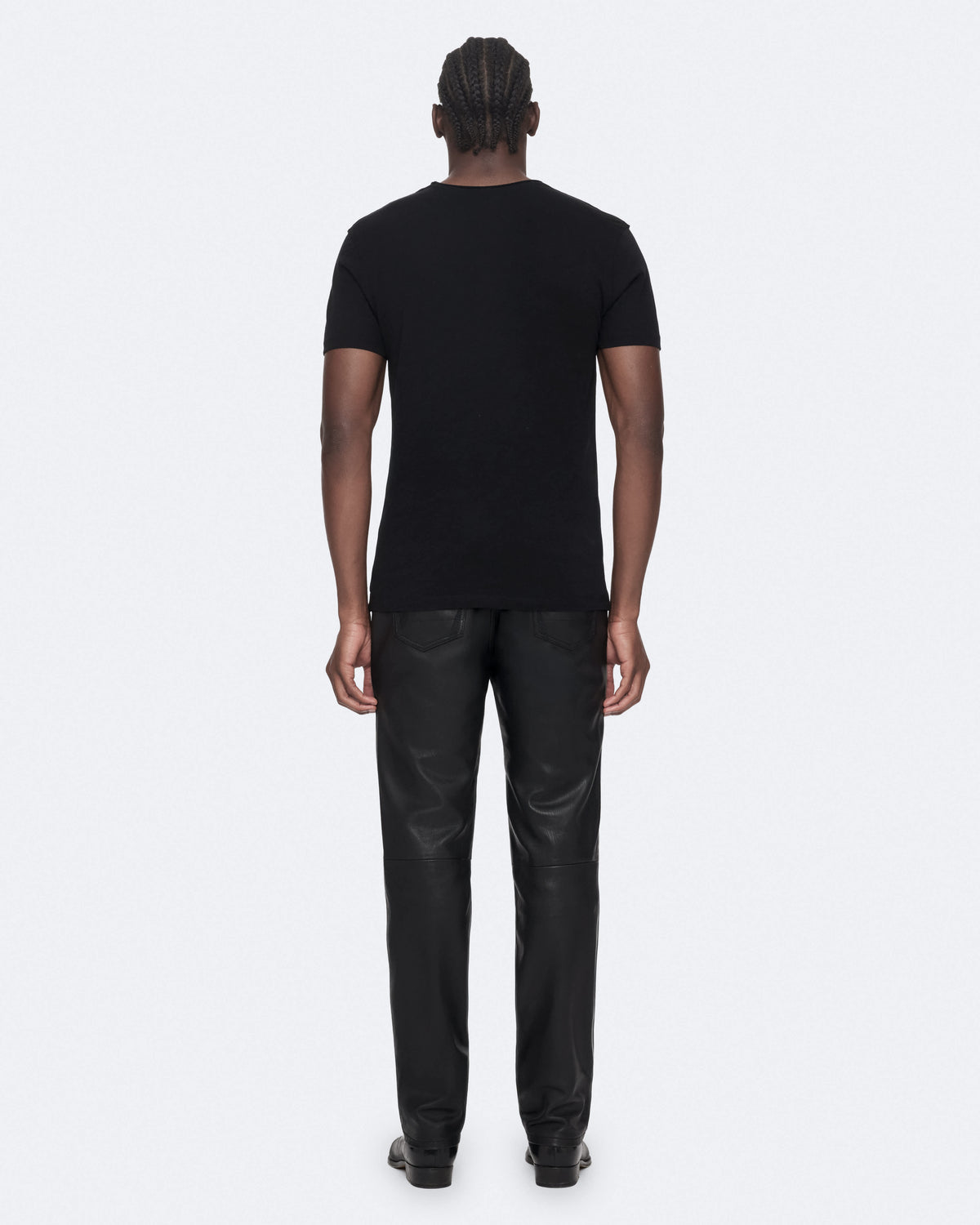 Figure Regular-Fit Cotton T-Shirt Jet Black