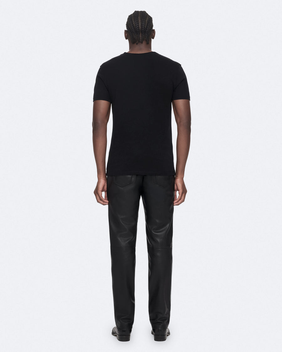 Figure Regular-Fit Cotton T-Shirt Jet Black