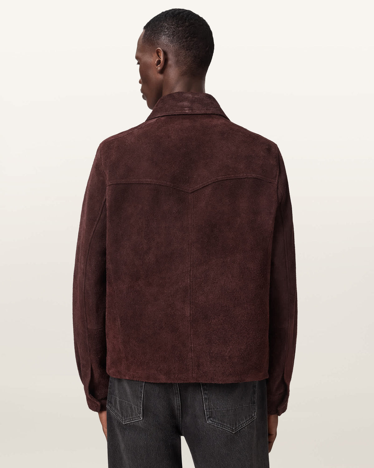 Dellcot Suede Jacket OXBLOOD RED