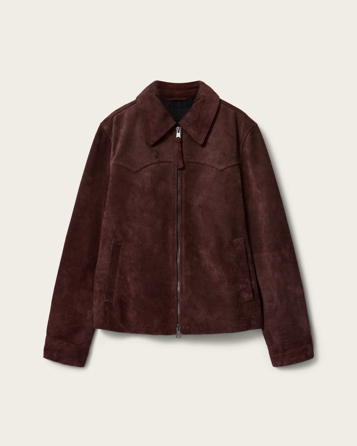 Dellcot Suede Jacket OXBLOOD RED