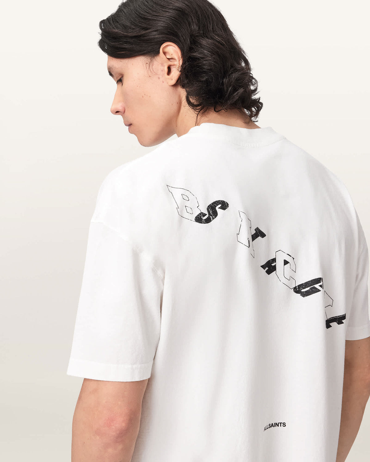T SHIRT M027PF Chalk White