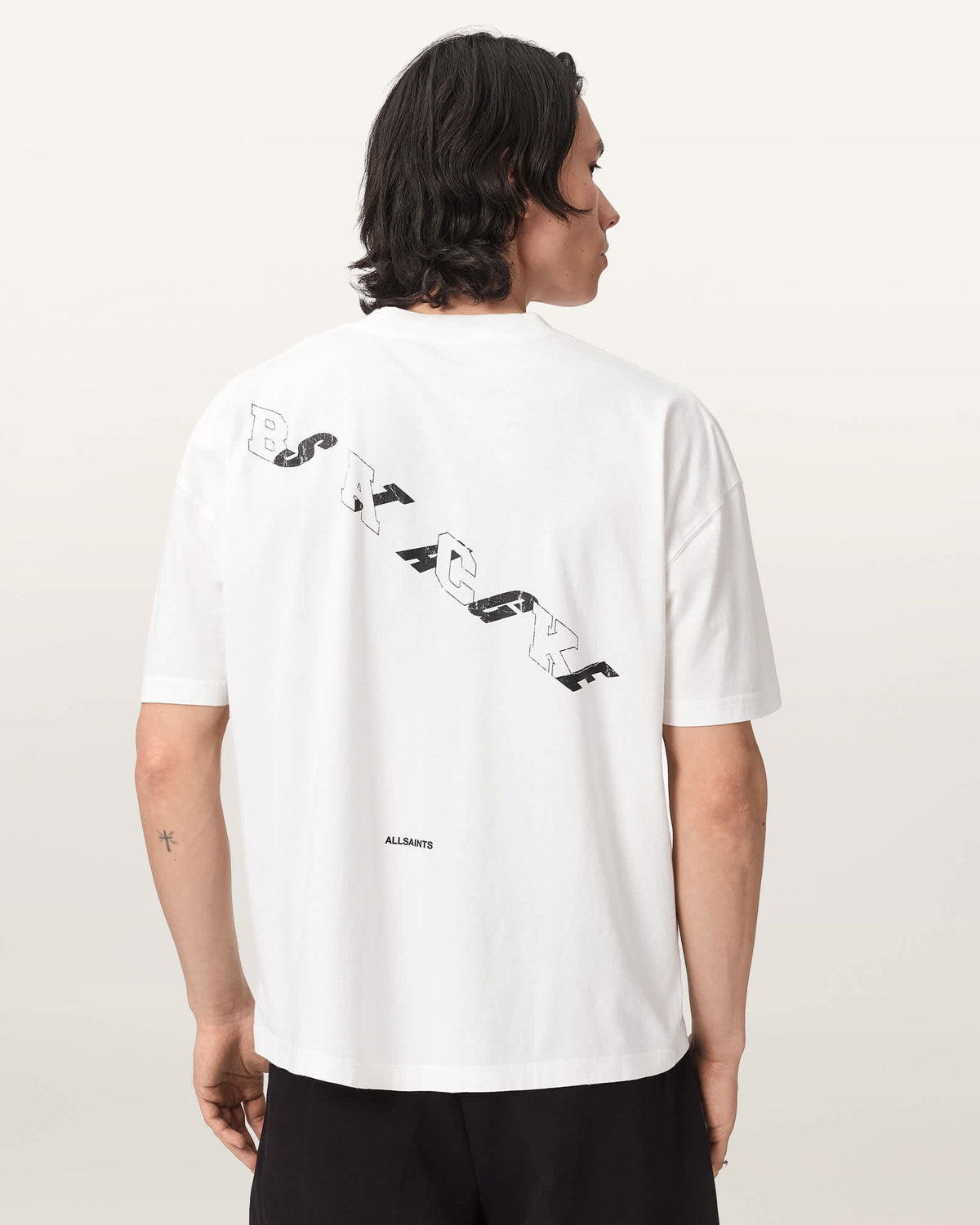 T SHIRT M027PF Chalk White