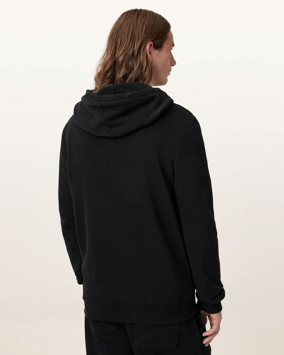 Raven Zip-Up Ramskull Hoodie Black