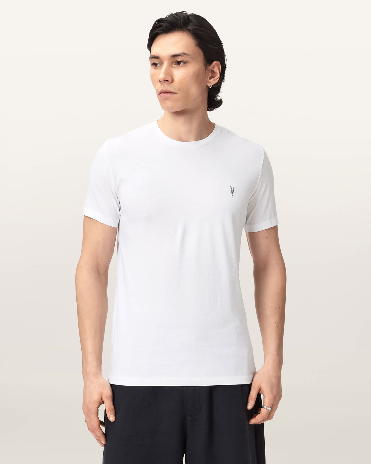 Tonic Cotton T-Shirt 3 Pack GREY/WHITE/GREEN