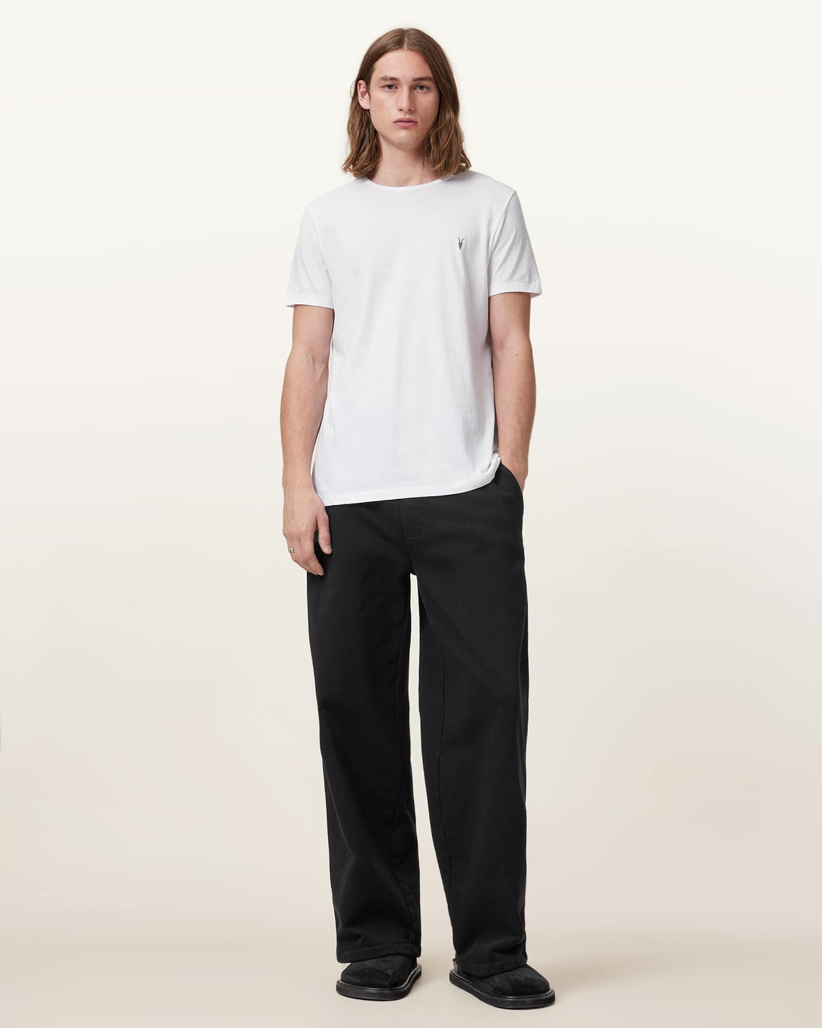 Tonic Cotton T-Shirt 3 Pack OPTIC/BLACK/GREY