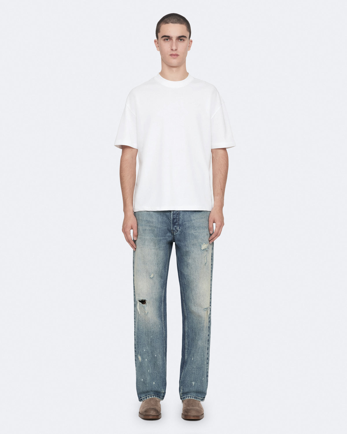 Haven Embroidered Logo Oversized T-Shirt