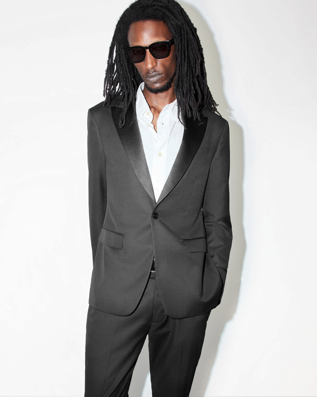 Tisbury Tuxedo Suit Black