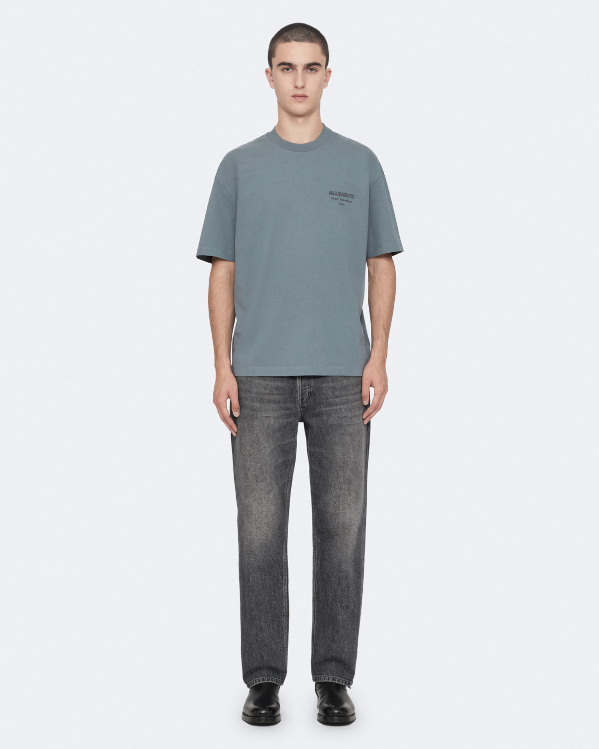 Xander Flocked Logo Oversized T-Shirt
