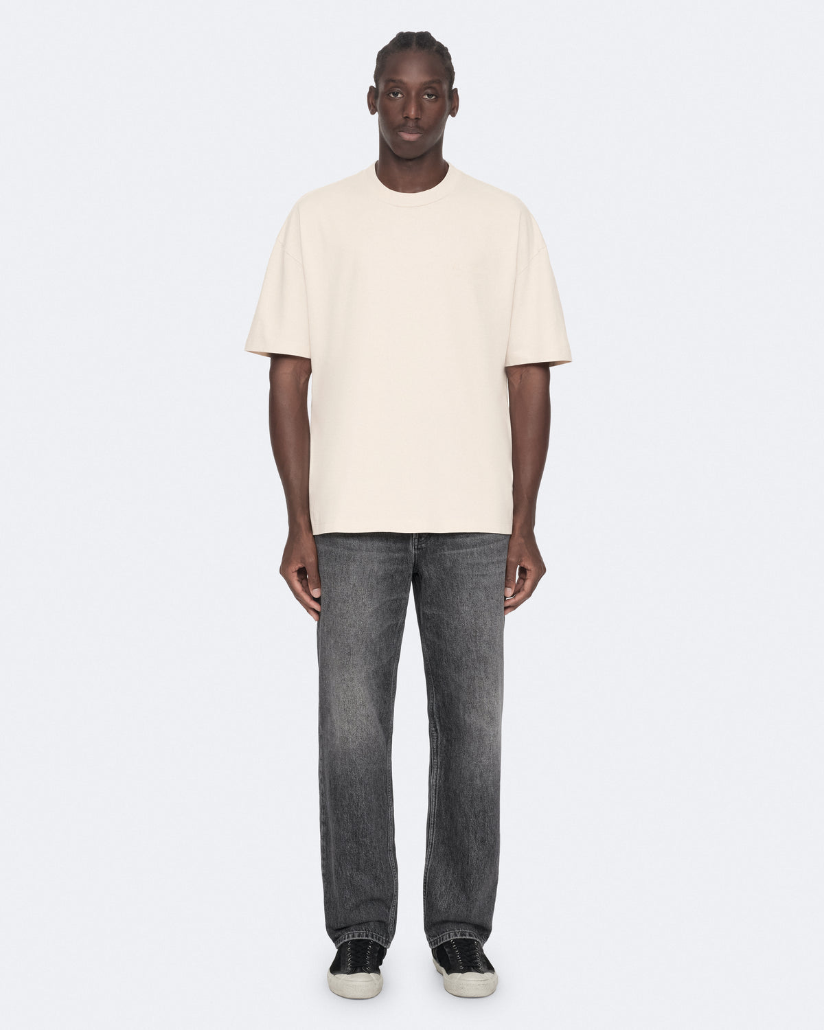 Xander Flocked Logo Oversized T-Shirt