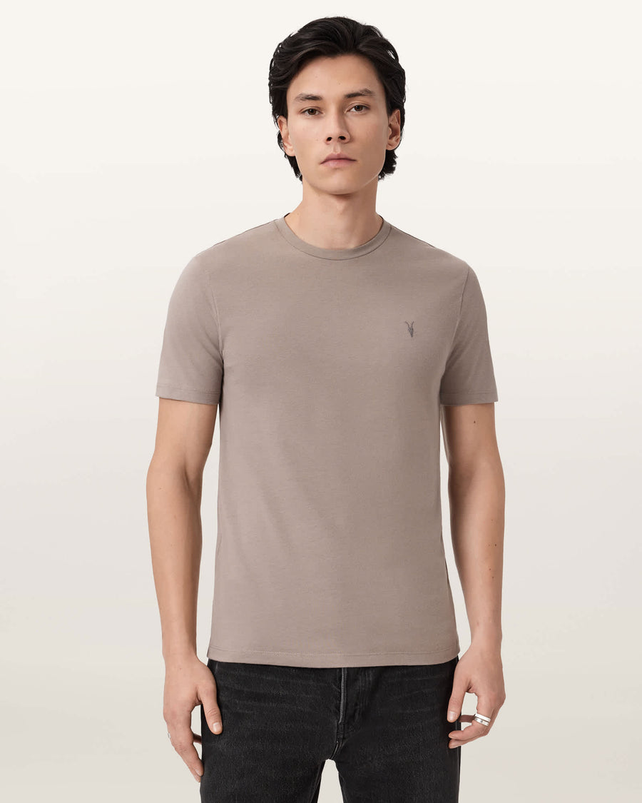 Brace Cotton T-Shirts 3 Pack GREY/GANACHE/BROWN