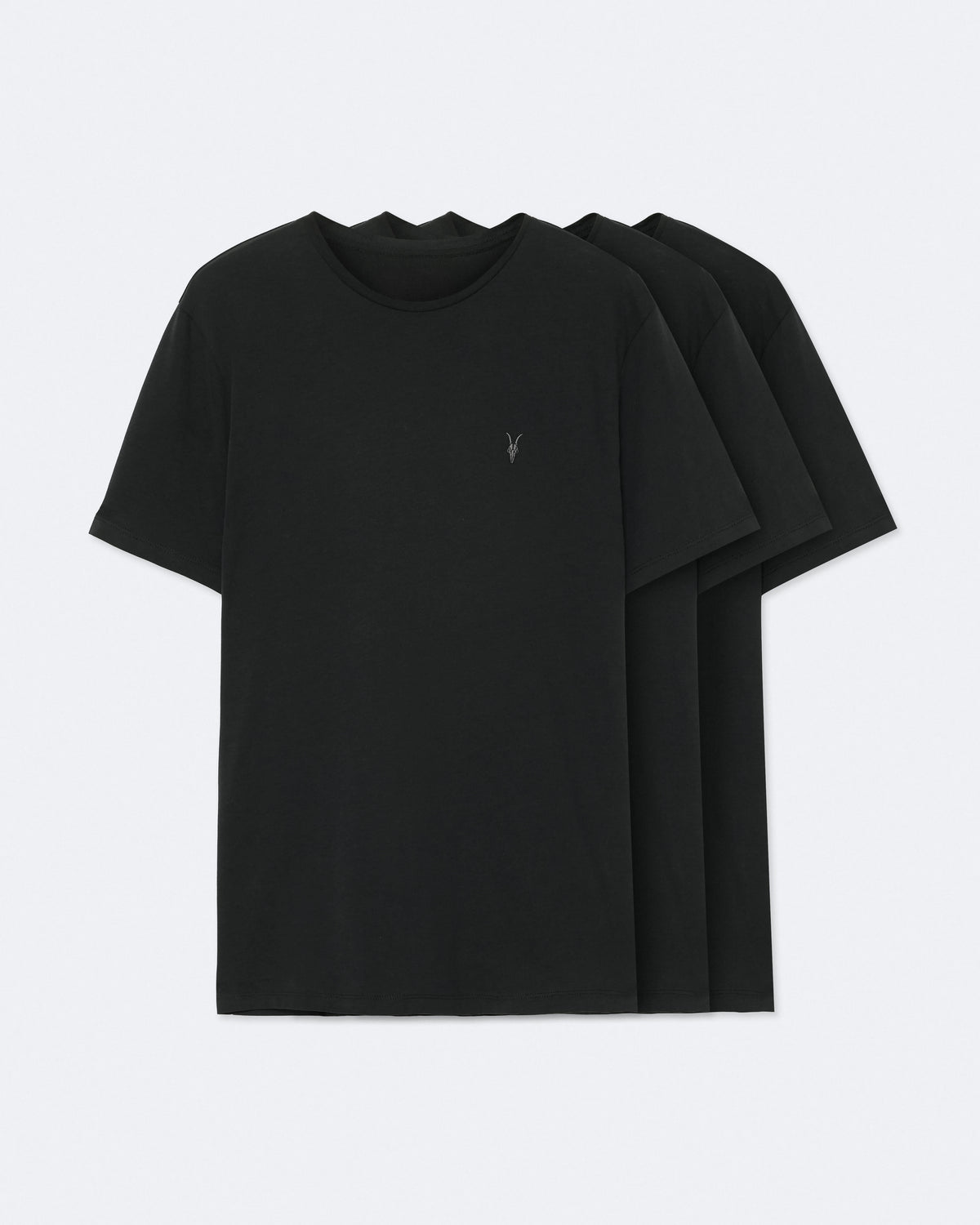 Brace Cotton T-Shirts 3 Pack Black