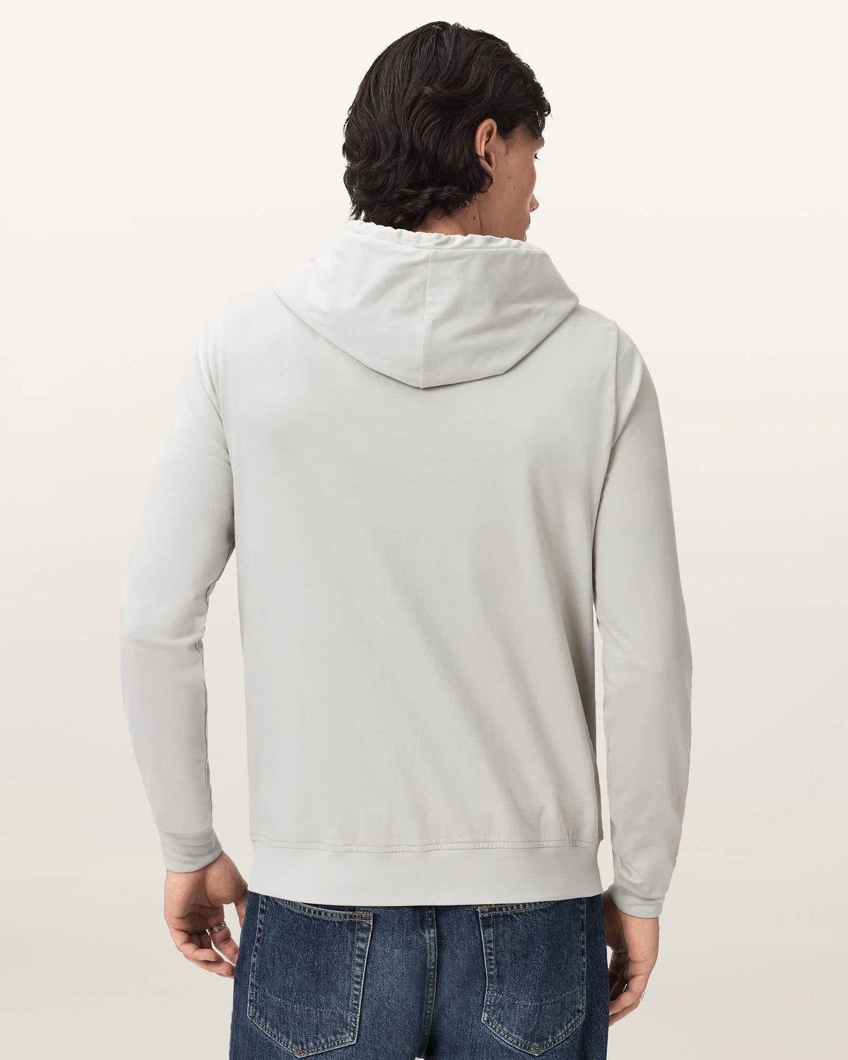 Brace Zip-Up Ramskull Hoodie Pebble Grey