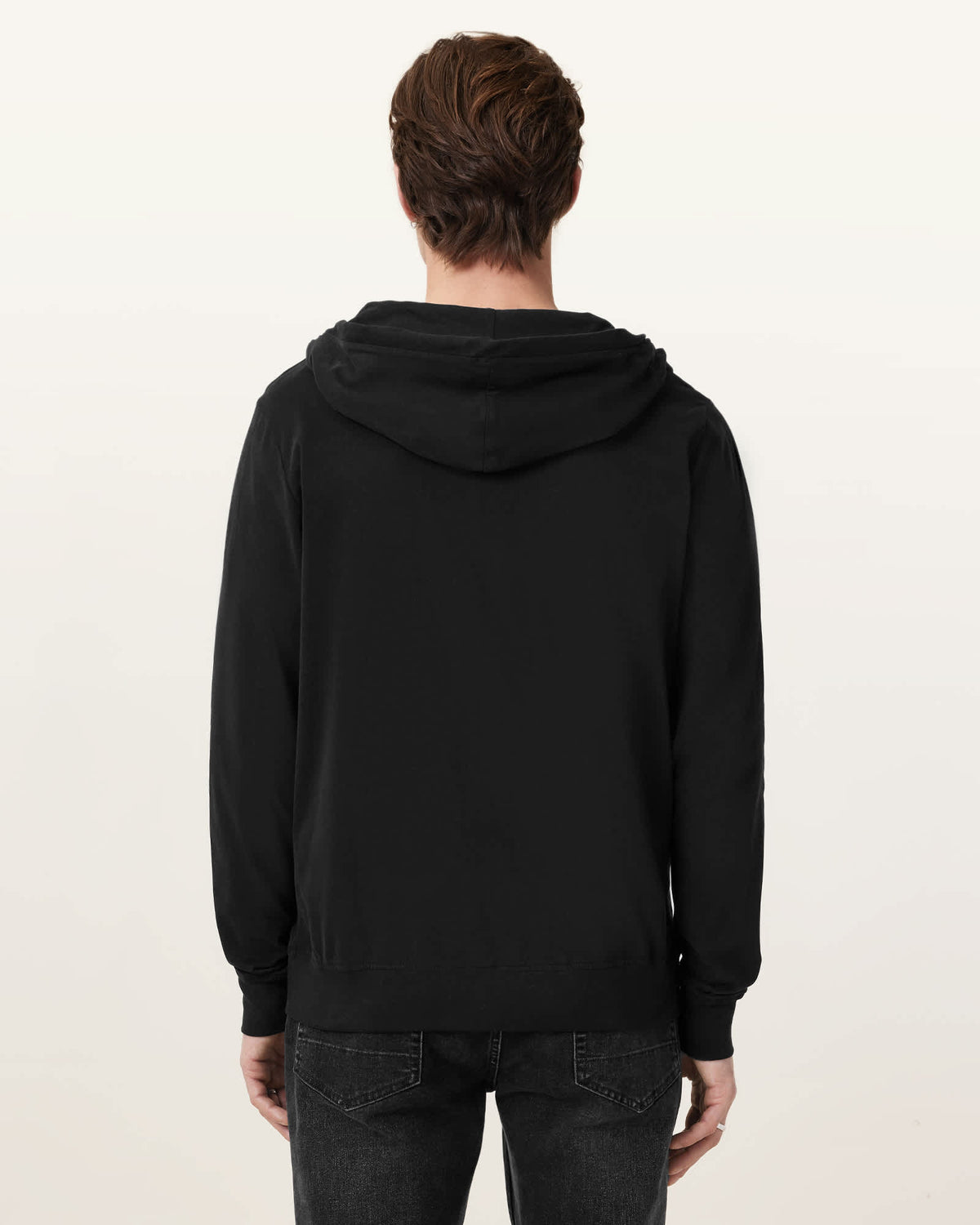 Brace Zip-Up Ramskull Hoodie Jet Black
