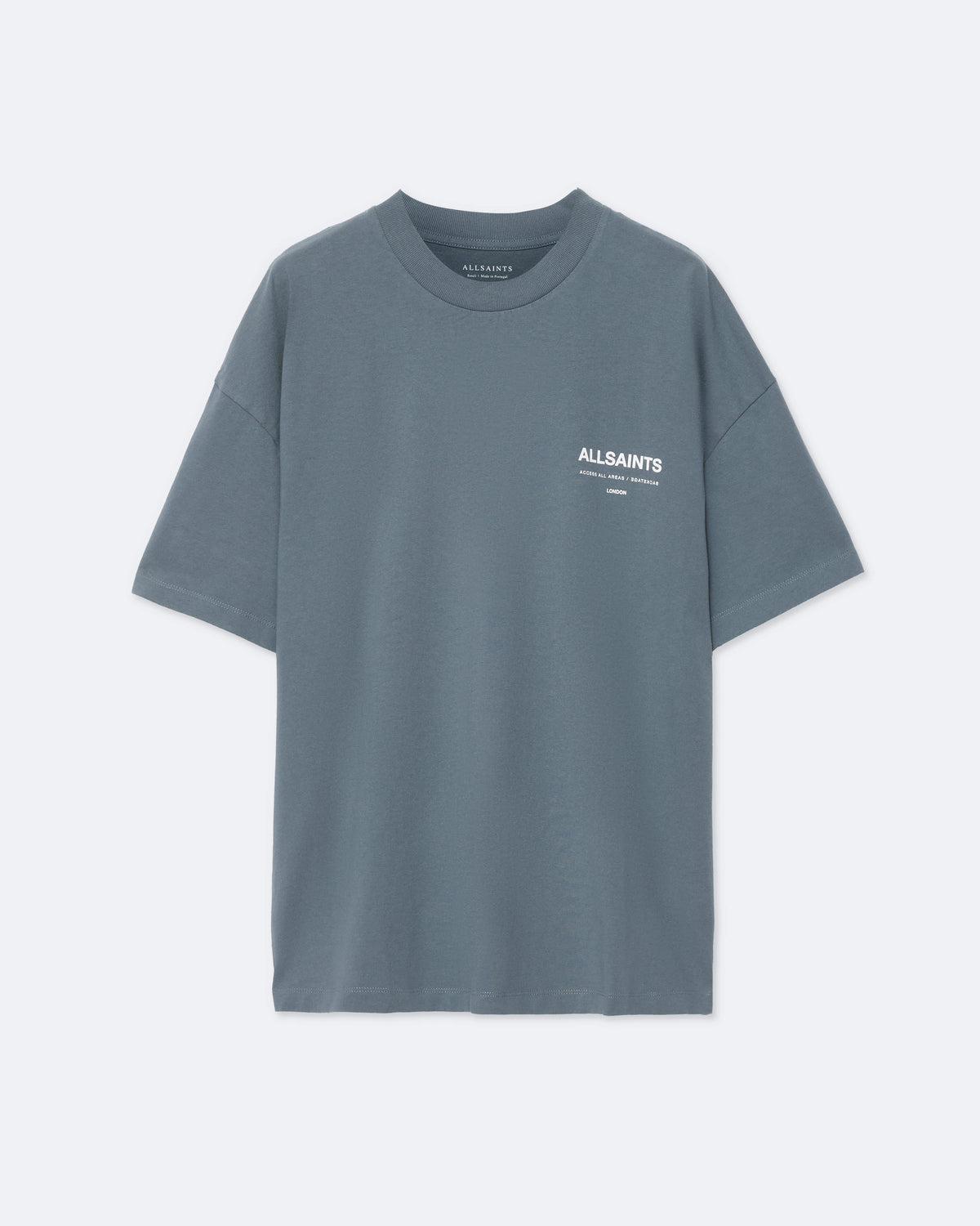 Backstage Short Sleeve Oversized Graphic T-Shirt LUNAR BLUE