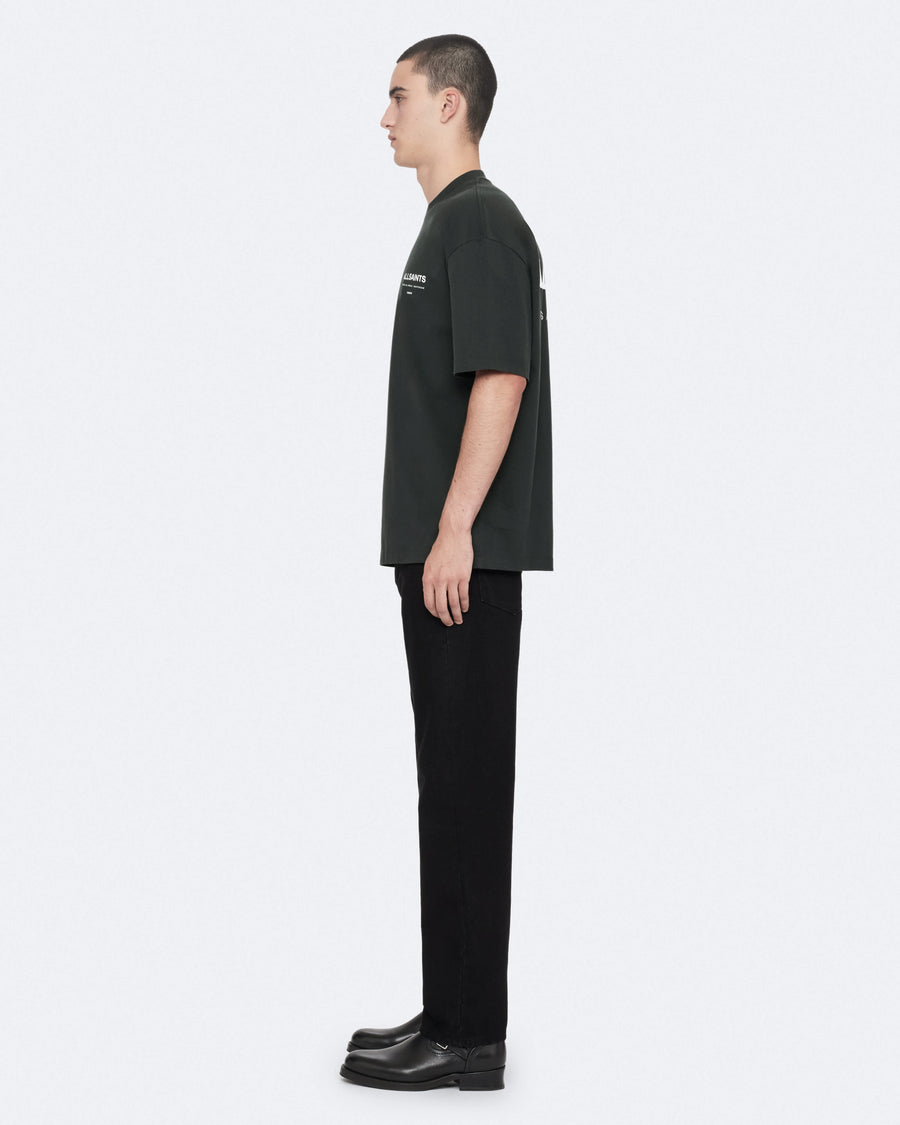Backstage Short Sleeve Oversized Graphic T-Shirt CARTER GREY