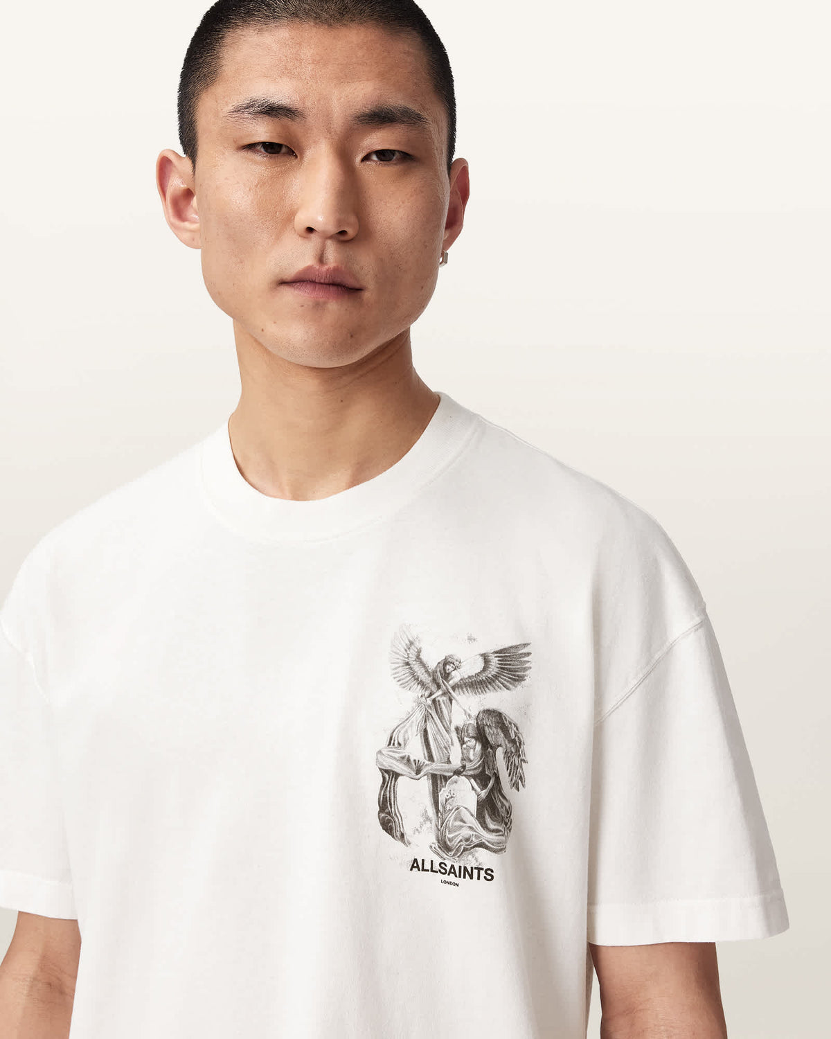 Seraph Short Sleeve Graphic T-Shirt Chalk White