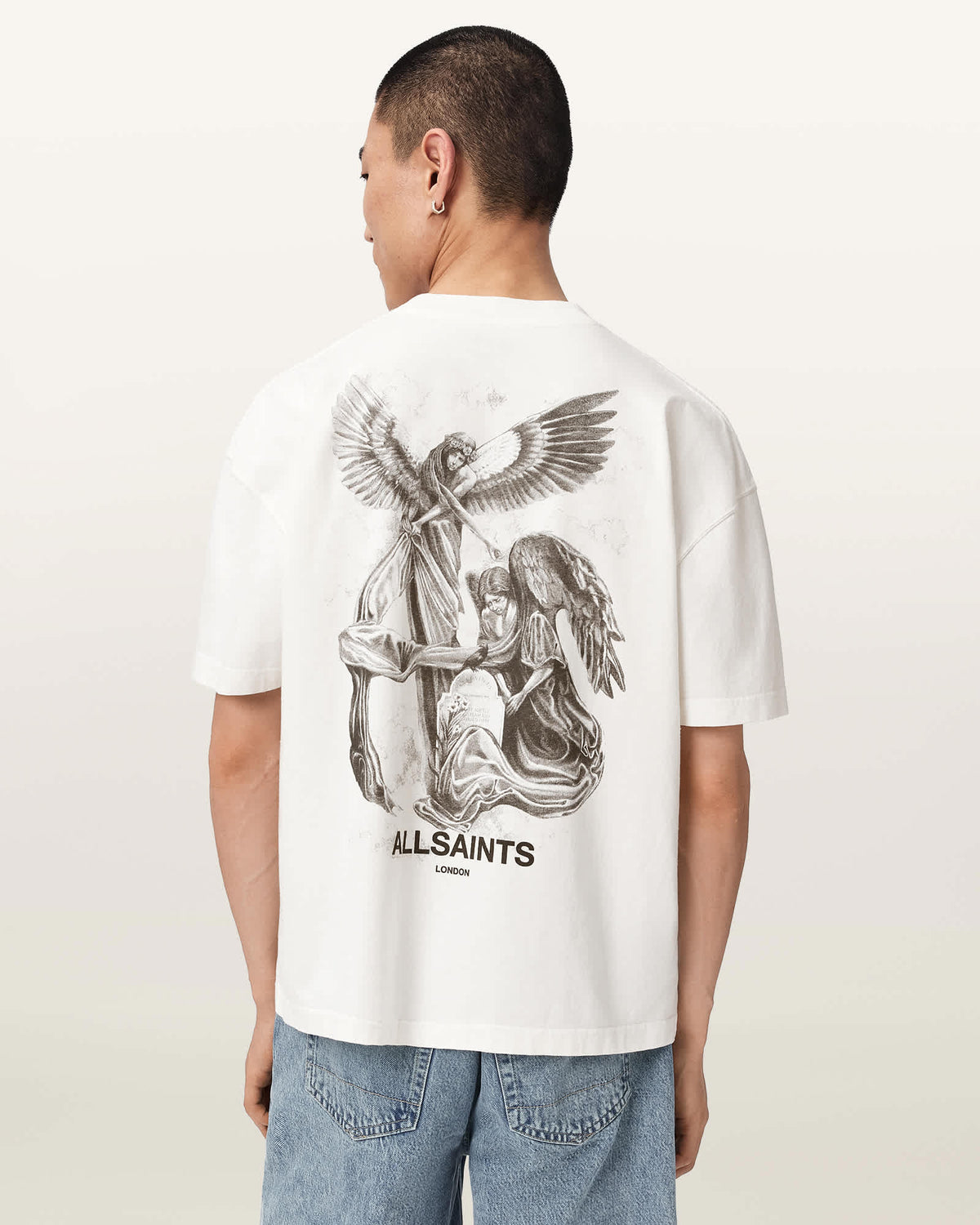 Seraph Short Sleeve Graphic T-Shirt Chalk White