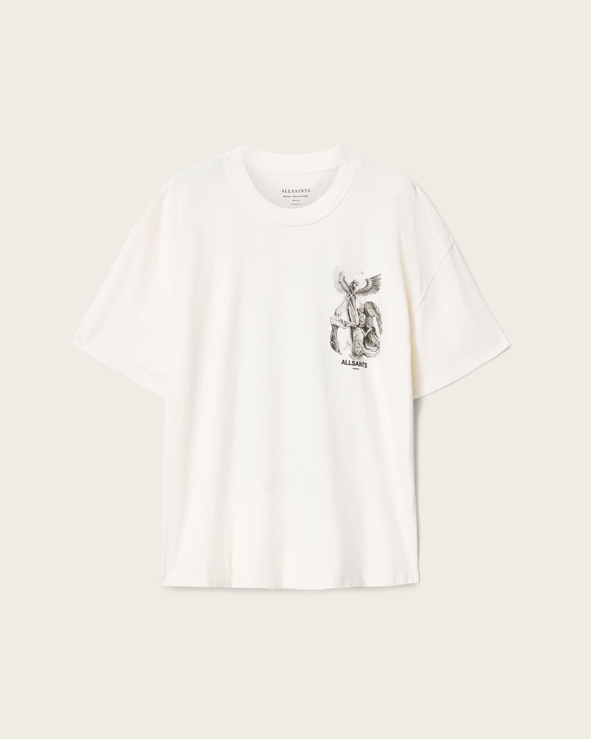 Seraph Short Sleeve Graphic T-Shirt Chalk White