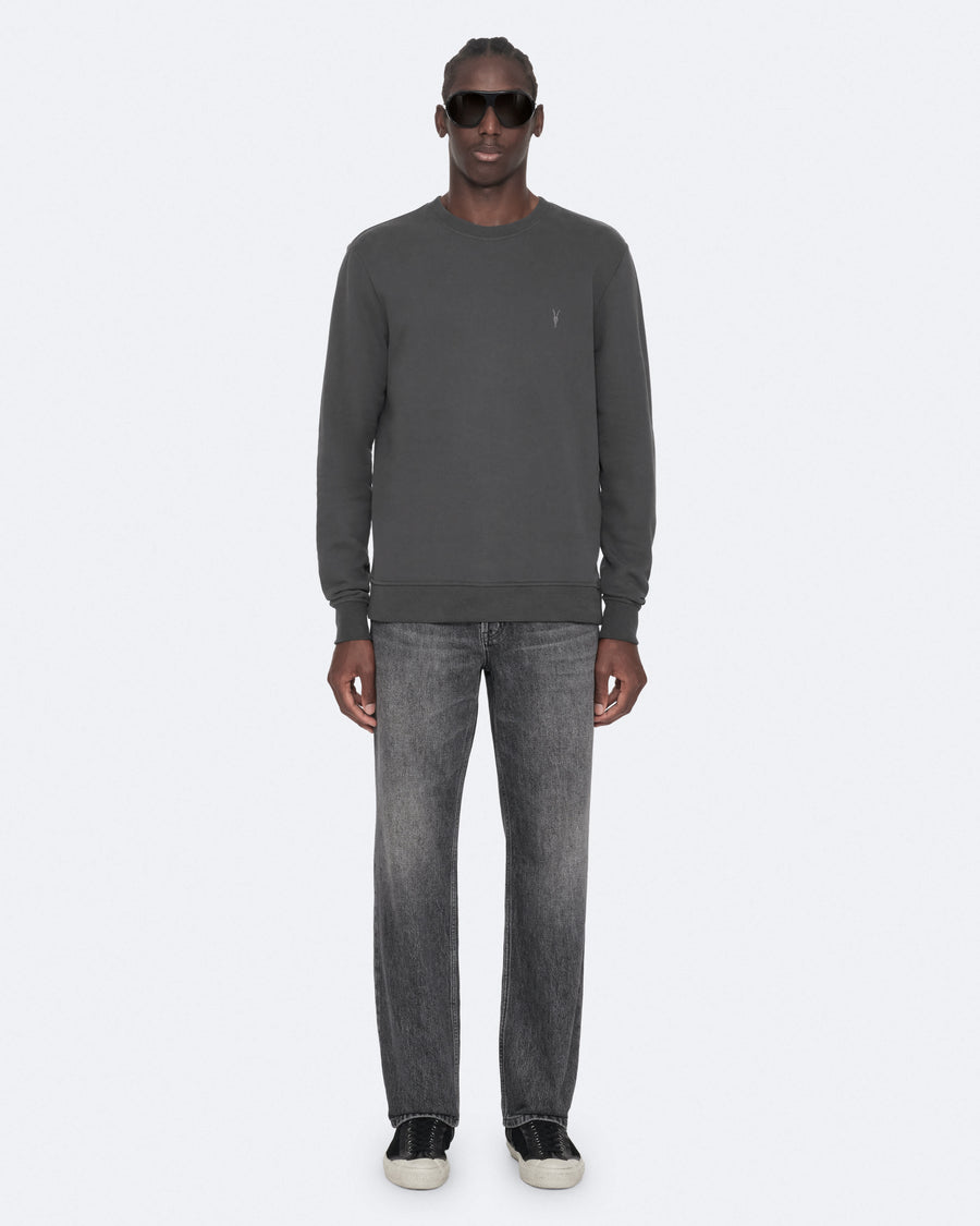Raven Slim-Fit Cotton Sweatshirt CARTER GREY