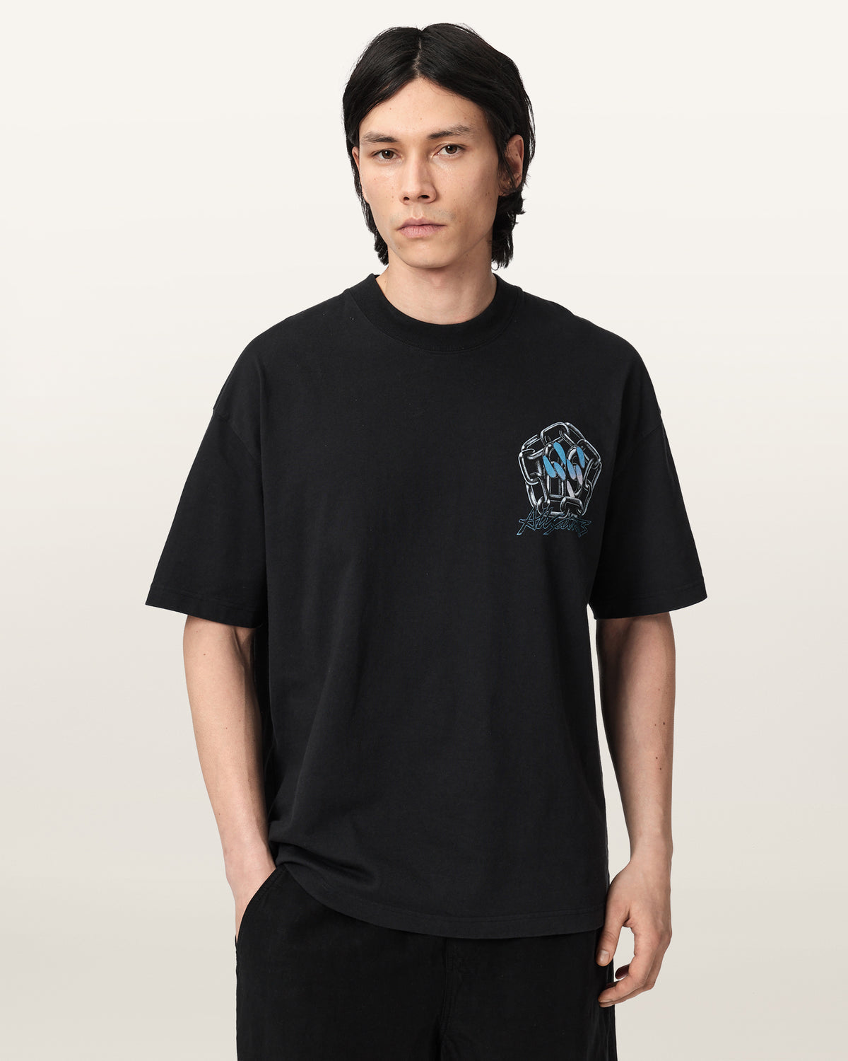 Affix Short Sleeve Oversized T-Shirt