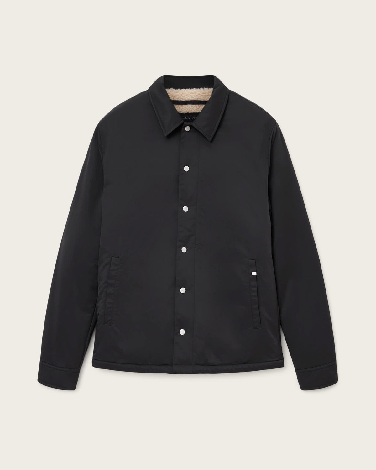 Longhaul Nylon Shacket Black