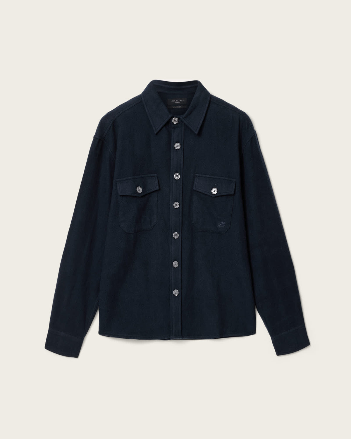 Haiku Long Sleeve Button Up Shirt MYSTIC BLUE