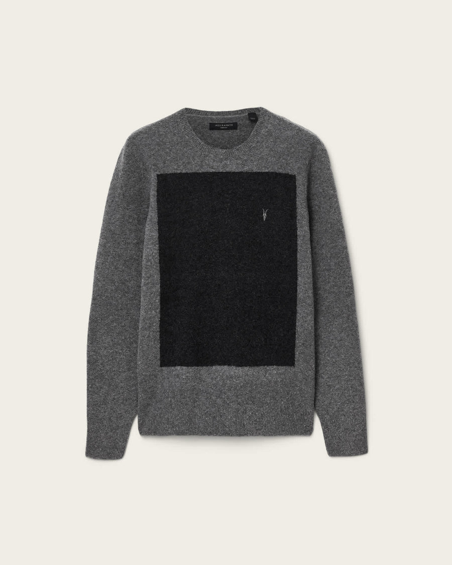 Lobke Ramskull Crew Neck Jumper Charcoal Grey
