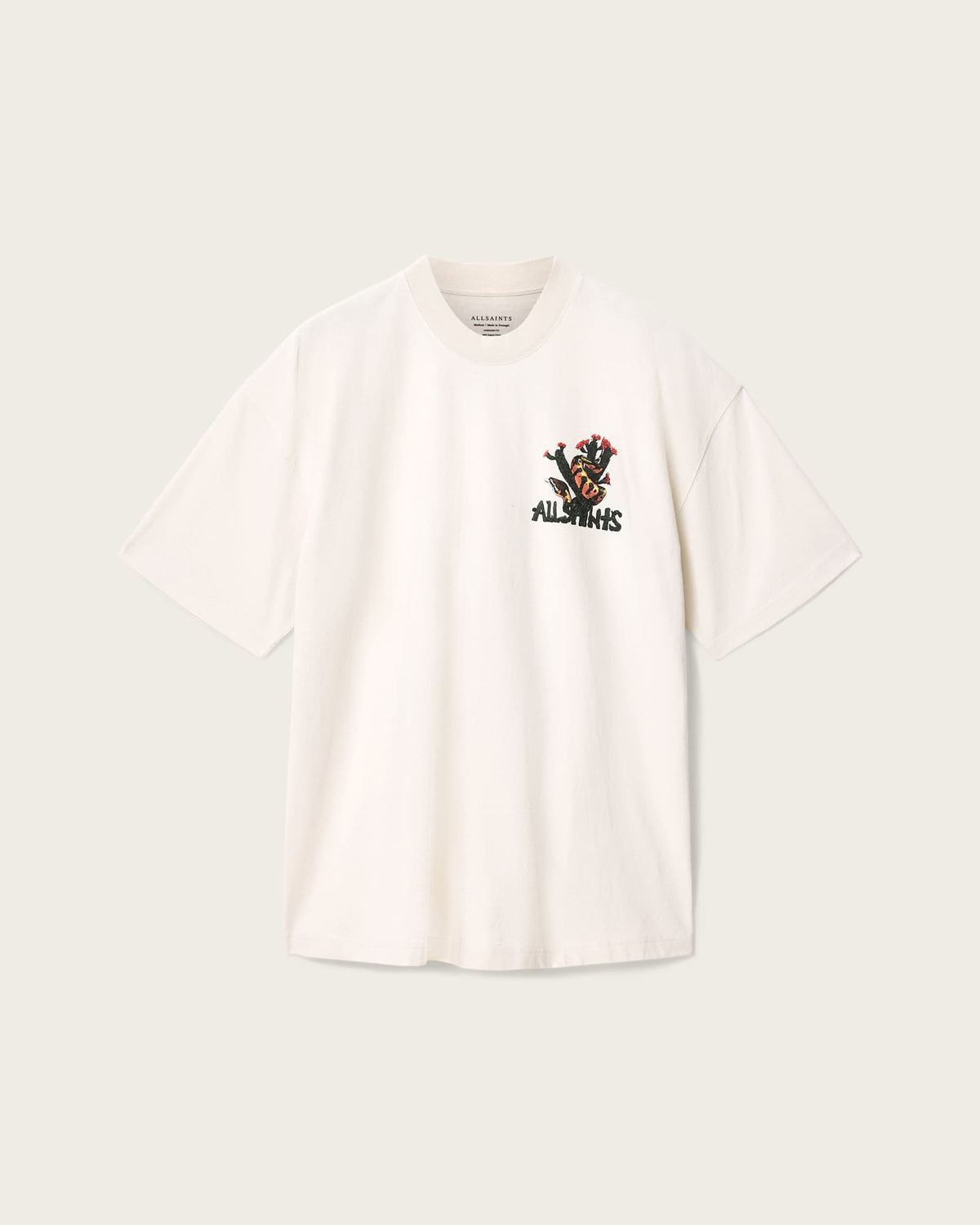 Cacti Short Sleeve Oversized T-Shirt DUSK WHITE